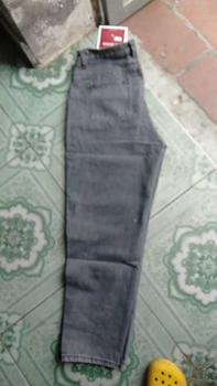 Product Review of Quần jean Baggy trơn cạp cao thời trang.chất vải bò dày mềm cao cấp không co giãn Có Túi from h**y 1