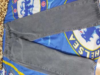 Product Review of Quần bò ống suông chất jean nam dáng baggy màu xanh đen xám phom rộng Menswear Denim Pants Có Túi Ong from N** L**t 2