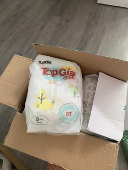 Product Review of (TẶNG 100 MIẾNG LÓT THẤM SỮA) 1 BỊCH Tã Bỉm Topgiakids pH<7 an toàn cho da bé, mềm mại, mỏng nhẹ, chống tràn tối đa tặng 100 miếng lót thấm sữa và kèm 2 miếng dùng thử (TDN) from A** M**p 0