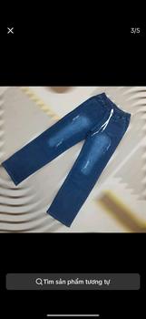 Product Review of Quần jean 9 tấc ống ôm lưng thun 2 nút cào nhẹ co  giãn tốt.m038 Nữ Pants... from Q**h L** 2