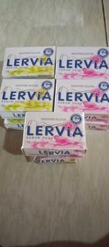 Product Review of PROMO 10PCS SABUN BATANG LERVIA 90GRAM Soap Pencerah from A**s 0