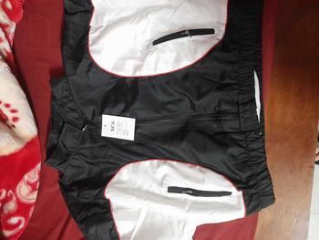 Product Review of ÁO KHOÁC DÙ CROPTOP VIỀN GÂN ĐỎ MS Nữ Women Jacket Dáng Ngắn Jean from l** 0