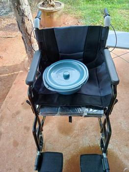 Product Review of รถเข็นผู้สูงอายุ wheelchair รถเข็นนั่งเข็มขัดนิรภัยแบบพับสำหรับผู้สูงอายุแบบพกพาการเดินทางน้ำหนักเบาเป็นพิเศษรถเข็นเบา รถเข็นช่วยเดินผู้สูงอายุ from m**8 2