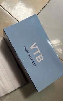 Product Review of ￼Khẩu trang y tế VTB màu trắng 3 lớp hỗ trợ ngăn khói, bụi, kháng khuẩn (50 cái) from P**h T** 1