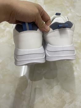 Product Review of giày nam tăng chiều cao 5cm lưới kết hợ da có phản quang sp 2002 Sneaker Cao Su Đế Bằng Shoes from t**h h** 1