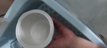 Product Review of Phụ Kiện Thố Sứ , Nắp Sứ Nồi Nấu Cháo Chậm 0.8 Lít Tiệm Ăn Dặm Mẹ Khoai from J** 1