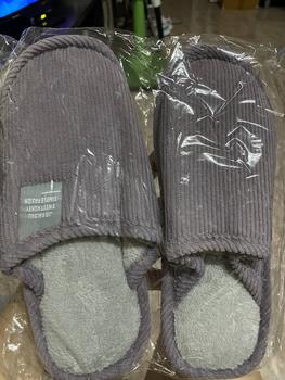 Product Review of รองเท้าใส่ในบ้าน รองเท้า สลิปเปอร์  พื้นยาง กันลื่น slipper สีพื้น (JIE) from b**5 0