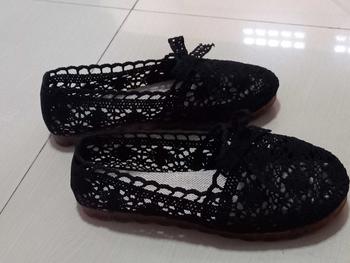 Product Review of Sepatu Flat Casual Breathable Mesh Trendy Wanita Fashion Ala Korea Style Gf9038 from m**g 1