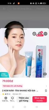 Product Review of KEM NÁM -TÀN NHANG NỘI ĐỊA CHÍNH HÁNG THÁI LAN MYDA -B from T** c** 0