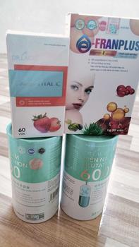 Product Review of Combo 2h - Viên uống Gluthatinon 600 - sản phẩm chăm sóc da ( mẫu mới ) from @**ỳ M**@ 0