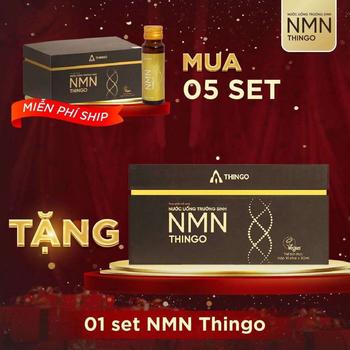 Product Review of (Liệu trình 1 tháng 3 hộp) Nước Uống NMN Thingo + Tặng Cốc NMN hoặc Túi NMN hoặc Quạt lụa cao cấp chính hãng from T** x**h Q** x** 1