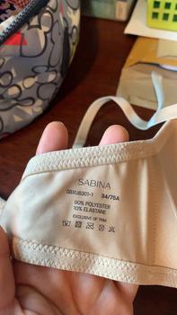 Product Review of SABINA บราไร้โครง ฟองน้ำ1.5ซม. รุ่นPretty Perfect รหัสNBU24002 from N**r s**g 0