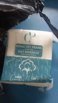 Product Review of Combo Bông Tẩy Trang Ép Định Hình Q.P Cosmétique Không Xơ Rách, Hạt Massage Sạch Sâu from n**q 0