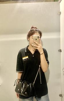 Product Review of Túi đeo chéo nữ GENBAG túi đeo vai phối dây xích đi tiệc đi chơi sang chảnh thời trang TX04 Kem Da from D**g 0