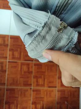 Product Review of jaket mesh ( dry fit) anti sinar UV pria & wanita Nyaman Abu Sport Sports Outerwear & Hoodies Peter Pan Collar Pink jogging outfit Pakaian from v**a 1