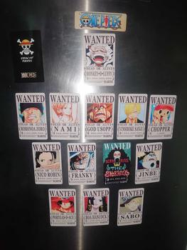 Product Review of Anime | One Piece Wanted Poster  (UPDATED Bounty after WANO) Ref Magnet ATM Size (Souvenir, Gift, Decor) Multicolor from A**n 0