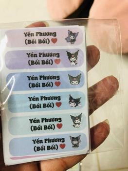 Product Review of Sét 100 tem STICKER cute in tên bé dán đồ dùng học tập from N**n H**g L** 🐹**️ 2