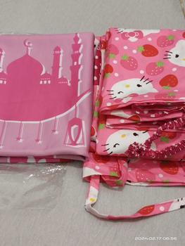 Product Review of SET MUKENA SEJADAH ANAK - MUKENA SAJADAH ANAK 6-9TH Muslim Motif Setelan from G**I 0