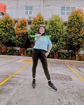 Product Review of CROP TEE OVERSIZE KAOS POLOS CROP TOP LENGAN PANJANG HIJAB FRIENDLY from F**n 1