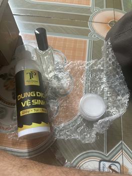 Product Review of Combo Chai vệ sinh giày túi nón + kem dưỡng da + xịt khử mùi hương vani không cồn from N**n Đ**g P**g 0