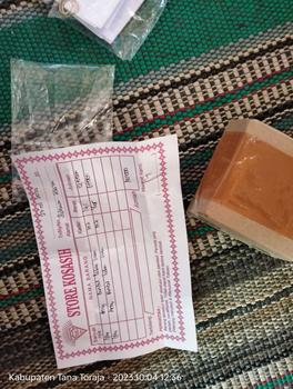 Product Review of Anting Desi Emas Muda Bandul Labu Susun Tiga 1 Gram from m**g 0