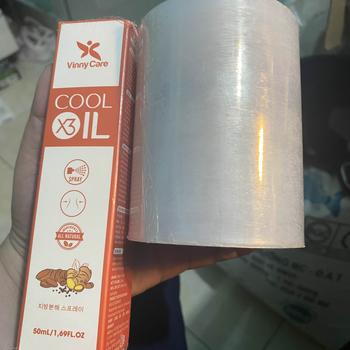 Product Review of [ MUA 1 TẶNG 1 CUỘN KOC ] Xịt Gừng Đa Tầng COOL-OIL X3 - Chiết Xuất Gừng, Nghệ, Tiêu, Bạc Hà Vinny Care - Chai 50ml  Dưỡng Body from N**8 0