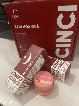 Product Review of COMBO 2 SON PUDDING HOA QUẢ KÈM QUÀ  - 2 MÀU SON TRENDY 2024 - Son Môi - Son Kem - Trang Điểm from q**g t**h 1