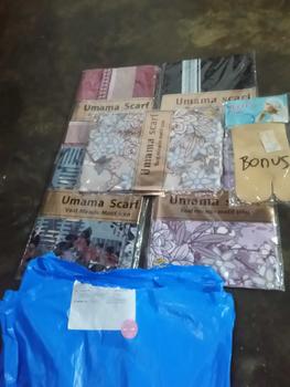 Product Review of PAKET USAHA HIJAB SEGI EMPAT UMAMA MOTIF 100 RIBU 6 PCS Logo Metal Voal Square Gold Muslim Kerudung Mewah Lembut Nyaman Cantik from f**h 0