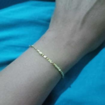 Product Review of gelang bambu kecil Kuning Perhiasan Kuning Perhiasan from R**a 0