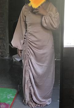 Product Review of andini dress (READY STOK) silk dress pemium velvet satin dress gaun bridesmaids dress serut silk simple kekinian maxmara dress lamaran dress kondangan dress jumbo bigsize upsize from ❤**🩹 0