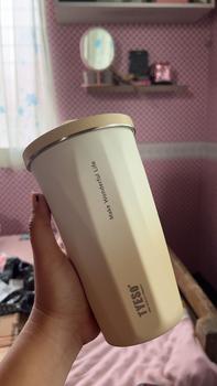 Product Review of TYESO Wonderful 600ML Vacuum Insulated Coffee Mug Tumbler with Retractable Straw Stainless Steel Water Bottle Drinkware Flasks Portable Bottled from e**° 0
