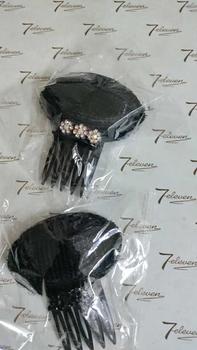 Product Review of แผ่นผม 3 ชิ้น ลอนคิ้ว มองไม่เห็น ฟองน้ำผม ปักดอกไม้ คลิปเบาะผม from 🌼**r 🌼** 1** 🌼** 0