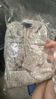 Product Review of Áo Kim Sa Nhũ BlingBling -> Sơ Mi Nữ Dáng Giấu Quần Form Rộng by @ngoctienstore2 Top Women Nhung Voi from B**💦 0