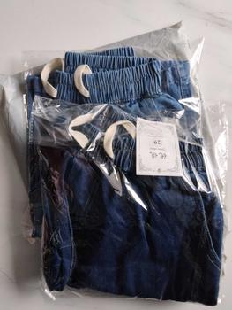 Product Review of quần shock jean bò nam vải jean dày dặn sweat sport 45-95kg from X**n L**g 0