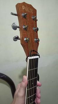 Product Review of Pulse GB41SEQ Solid Spruce Top Dreadnaught Acoustic Guitar from E**J 2