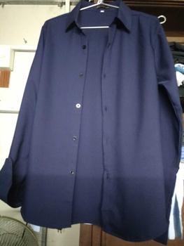 Product Review of Sơ Mi Lụa Màu Trơn Tay dài chất liệu lụa mềm mịn phom body Áo Menswear Trắng from S**g T**n 1