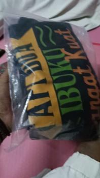 Product Review of Kepstore - Kaos Doa Ibuku sangat kuat Versi 1 - Do'a Ibu -  Kaos Pria - Combed 24s - Unisex from A**s E** p**o 0