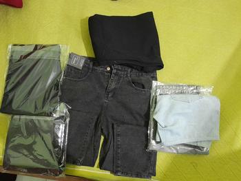 Product Review of Quần baggy cạp cao màu khói Menswear Nam Menswear Nam Pants Có Túi  thường có thể giặt máy thông thường quần jean from c**8 0