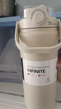 Product Review of Ly giữ nhiệt INFINITE, dung tích 1000ml / 1200ml inox 316 có ống hút và quai cầm - TOPIA from S**0 1