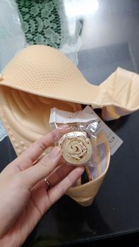 Product Review of Áo lót nữ su cúp ngang nâng độn chống tuột đệm bàn tay dày 3cm AL015 from M**i 1