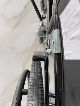 Product Review of รถเข็นผู้สูงอายุ wheelchair รถเข็นนั่งเข็มขัดนิรภัยแบบพับสำหรับผู้สูงอายุแบบพกพาการเดินทางน้ำหนักเบาเป็นพิเศษรถเข็นเบา รถเข็นช่วยเดินผู้สูงอายุ from J**✨ 2