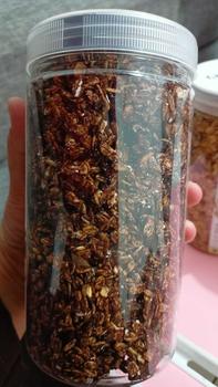 Product Review of Grainnola 500 gr Varian Rasa Granola Timur Tengah Cemilan Sehat , Oatmeal With Almond & Mete, Sereal Sarapan Sehat Rendah Kalori from ** 3