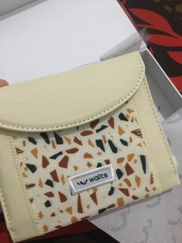 Product Review of Wallts Allegrata - Dompet Lipat kanvas uang Dan kartu Wanita Cewek Cewek from b**✨ 0