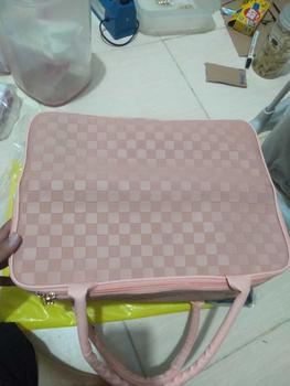 Product Review of DEVILA LUXURY NUDE PINK BOXES WATERPROOF TRAVEL BAG MEDIUM SIZE - Tas Koper Motif Kotak Mewah Murah Perempuan Mudik from b**s 1