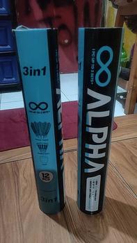Product Review of Shuttlecock  Cock Badminton 3 IN 1 Nitro Gold / Alpha Black / Alpha Eco White Original from a**7 0