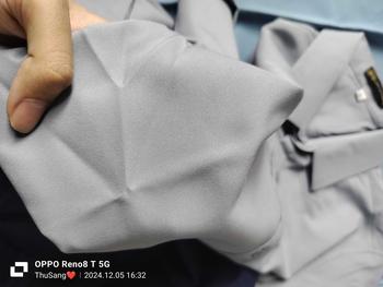 Product Review of Sơ Mi Lụa Màu Trơn Tay dài chất liệu lụa mềm mịn phom body Áo Menswear Trắng from T**g 0