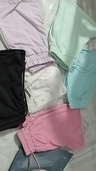 Product Review of Combo 5 Quần Short Thun Nữ Vải Nỉ Lưng Thun Co Giãn Màu Ngẫu Nhiên from m**🖤 0