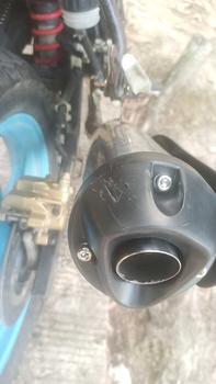 Product Review of KNALPOT RACING ORIGINAL EKD RACING FULLBASS HARIAN UNTUK MOTOR MEGAPRO VERZA KING CBR 150 FACELIT MX KING BISON GSX from G**G 0