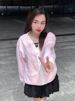 Product Review of AB HOUSE - Áo Cardigan Bestie form rộng thời trang nam nữ from C**💀 0
