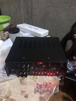Product Review of HUG 300 Watts 2 Channel Amplifier with Mixer, Equalizer, USB, Bluetooth and FM Radio | AV281 from J**3 2